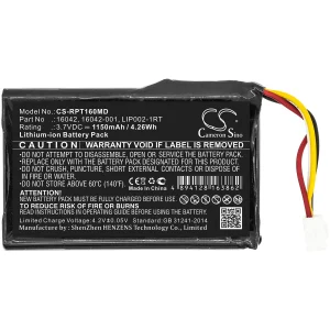 CS-RPT160MD : Battery for Reichert iPac – Replaces Reichert 16042, 16042-001, LIP002-1RT