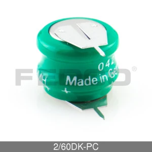 2/60DK-PC Rechargeable Battery for Memory Support Applications