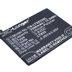 CS-LTX633SL : Battery for LeTV Max, MX1, X900 – Replaces LeTV LT633