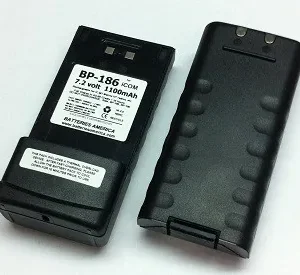 BP-186 : 7.2v 1100mAh rechargeable battery for ICOM IC-M1