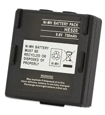 HE520: 9.6volt 750mAh NiMH Crane Remote battery