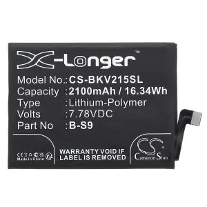 CS-BKV215SL : Battery for Vivo IQOO Neo 5s, iQOO 9 SE 5G, I2109 and others – Replaces Vivo B-S9