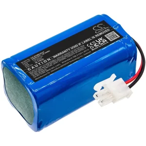 CS-EDM820VX : Battery for TESLA RoboStar T50, RoboStar T60, RoboStar T80 Pro – Replaces Ecovacs UR18650ZT-4S1P-AAF, BL7402A, INR18650-M26-4S1P and others