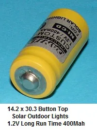Nicad Batteries 2/3AA Solar Lighting
