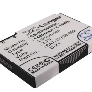 CS-BR8900SL : Battery for Blackberry 8900, Storm, Storm 9500 and others – Replaces Blackberry BAT-17720-002, D-X1