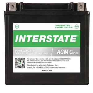 CITX14-BS INTERSTATE BATTERY