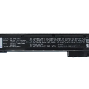 CS-HPZ150NB : Battery for HP ZBook 15, ZBook 17, ZBook 729BJC321015 and others – Replaces HP AR08XL, 707614-121, 707615-141 and others