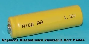 Nicad Batteries P-50AA