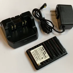 CD-47 + FNB-83x: Desktop Rapid Charger and 7.2v 2000mAh NiMH battery for Yaesu, Vertex, Standard Horizon