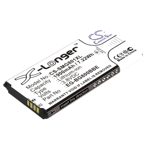 CS-SMG801XL : Battery for Samsung Galaxy S5 Mini, SM-G800F, SM-G800Y and others – Replaces Samsung EG-BG800BBE, EB-BG800BBE, EB-BG800CBE