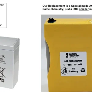 HR4.2-12FR 12V 4.5Ah F2 Replacement Battery