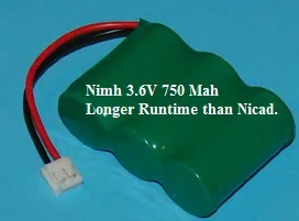 Cordless Phone Batteries 3-1/2AA-ANMH