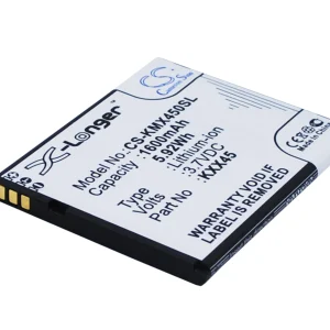 CS-KMX450SL : Battery for KAZAM Trooper2 4.5, Trooper 2 4.5 – Replaces KAZAM KXX45, KXX45STSBJ004840