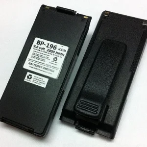 BP-196 : 9.6 volt 2000mAh Ni-MH battery for ICOM