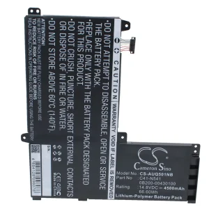 CS-AUQ501NB : Battery for Asus Q501L, Q501LA, Q501LA-BBI5T03 and others – Replaces Asus C41-N541, 0B200-00430100, N54PNC3