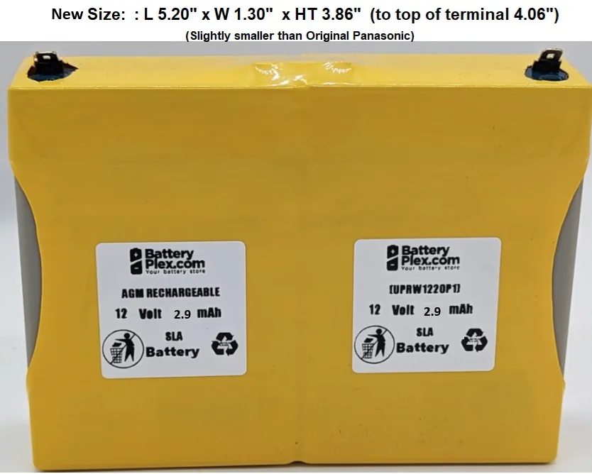 Panasonic AGM Batteries UP-RW1220P1 Replacement