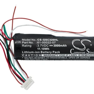 CS-GSC320HL : Battery for Garmin StreetPilot C320, StreetPilot C340, StreetPilot C330 and others – Replaces Garmin IA3AB07B1A97, 361-00022-00, 361-00022-07 and others