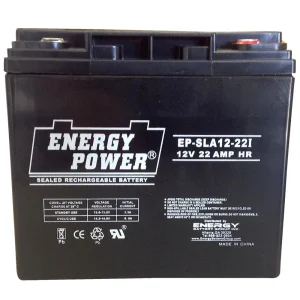 Energy Power 12V, 22AH SLA AGM Battery – Internal Threaded Terminals (M6)