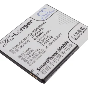 CS-HSE956XL : Battery for Hisense E956Q, U958, HS-EG958 and others – Replaces Hisense LI38170