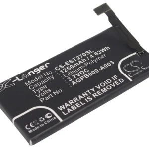 CS-EST270SL : Battery for Sony Xperia ST27, ST27i, Lotus and others – Replaces Sony AGPB009-A003, 1255-9147.1