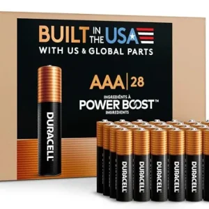 Duracell Coppertop Alkaline AAA Batteries 28 Count