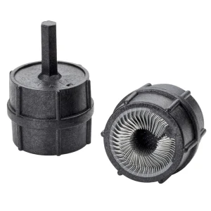 505N – Power Battery Top NEG Post Cleaner with Composite Hex Stem (Black) – Use with Power Drill