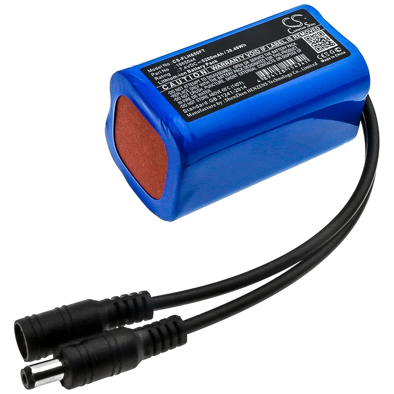 CS-FLH650FT : Replaces 18650 18650×4