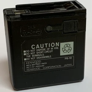 PB-6/PB-10 rebuild service: restores Kenwood 7.2v battery