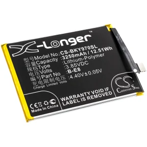 CS-BKY970SL : Battery for VIVO Y97, V1813, V1813T and others – Replaces VIVO B-E8