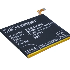 CS-BQ510SL : Battery for BQ Aquaris E5 LTE, Aquaris E5 4G, Aquaris E5.0 and others – Replaces BQ B25
