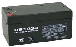 12V 3.4AH Battery AGM