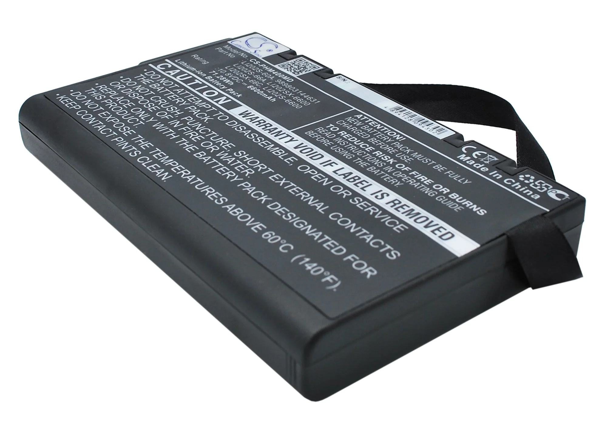 BP-PHM400MD : Battery for Gravimeter Scintrex CG-5