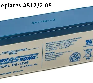 A512/2.0S Battery Replacement 12 Volt