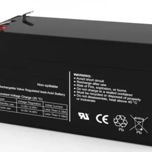 12 Volt 1.4 AH AGM Rechargeable Battery