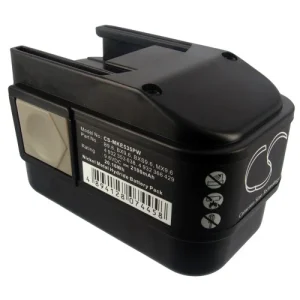 CS-MKE535PW : Battery for Milwaukee PCS6T, PES9.6, PES 9.6T – Replaces Milwaukee 4 932 353 638, 4 932 366 429, B9.6 and others