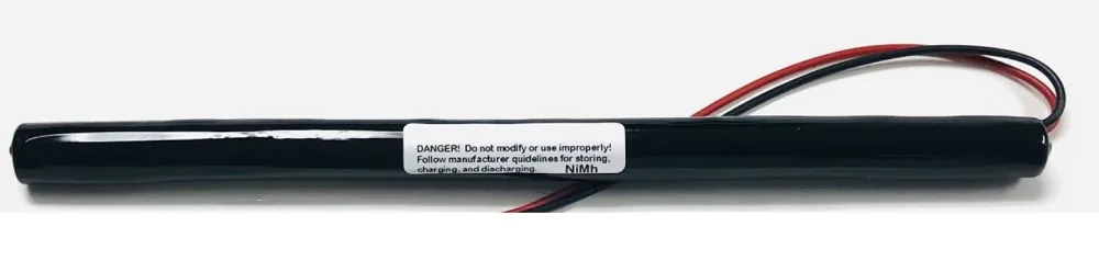 100 003 0177 REV 0 Battery 4.8 Volt Nimh
