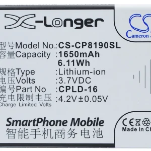 CS-CP8190SL : Battery for Coolpad 8190, 8190Q – Replaces Coolpad CPLD-16