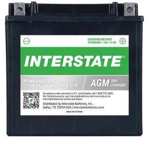 CITX14L-BS INTERSTATE BATTERY