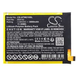 CS-HTW210SL : Battery for HTC Wildfire E Lite – Replaces HTC BSF50