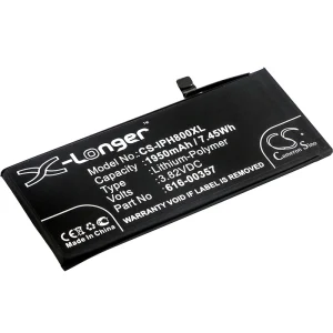 CS-IPH800XL : Battery for Apple iPhone 8, MQ7H2ZP/A, A1863 and others – Replaces Apple 616-00357, 616-00358