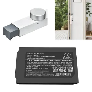 CS-SRL812SL : Battery for Somfy 1241386, Door Keeper Lock, Door Keeper Smart Connected and others – Replaces Somfy BL7812