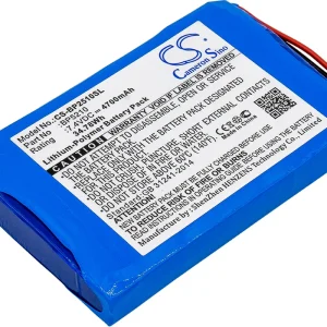 CS-BP2510SL : Battery for BK Precision 2510 Oscilloscopes, 2512 Oscilloscopes, 2510 and others – Replaces BK Precision BP5210