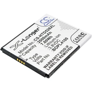 CS-HTD526XL : Battery for HTC Desire 526, Desire 526G+ dual sim, HTCD100LVWP and others – Replaces HTC BOPL4100, HQ60331141000, BOPM310