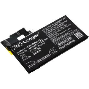 CS-GPW610SL : Battery for Google Pixel 6 Pro, G8VOU, GLUOG and others – Replaces Google G63QN
