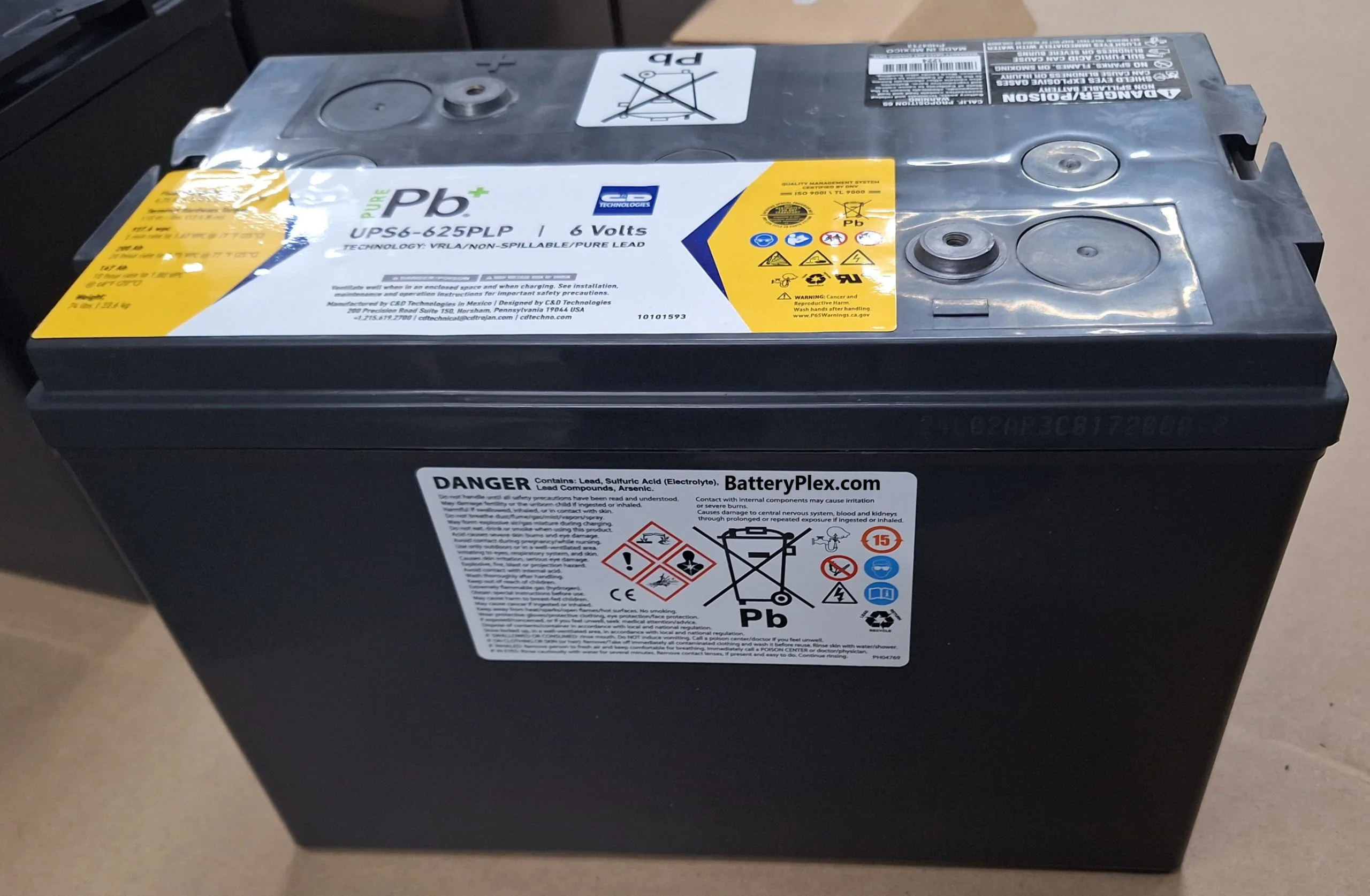 Dynasty Battery UPS6-620MR