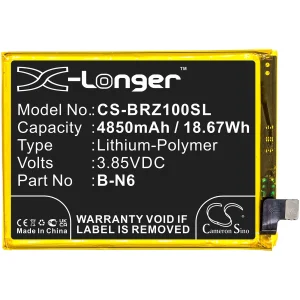 CS-BRZ100SL : Battery for Vivo IQOO Z1x 5G, V2012A, V2012 – Replaces Vivo B-N6