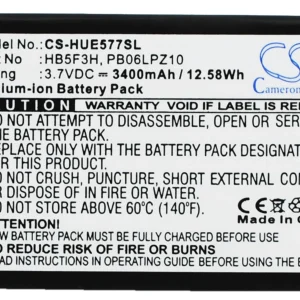 CS-HUE577SL : Battery for Huawei E5372T, E5775, GL06P and others – Replaces Huawei HB5F3H, PB06LPZ10, PBD06LPZ10 and others