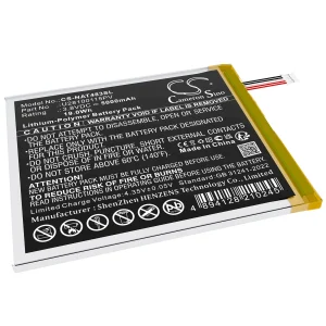 CS-NAT483SL : Battery for ONN Surf 8″ 3rd, 100071483 – Replaces ONN U28100115PV