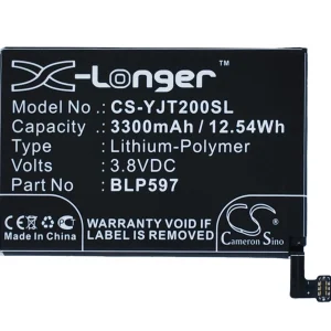 CS-YJT200SL : Battery for Oneplus 2, Two, A2005 and others – Replaces Oneplus BLP597