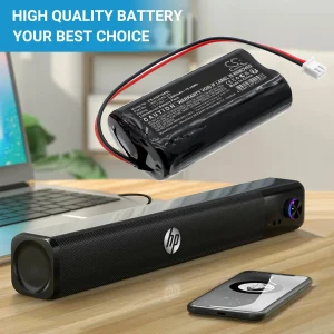 CS-HSP100SL : Battery for HP WS10 Pro Speaker – Replaces HP INR18650-2S